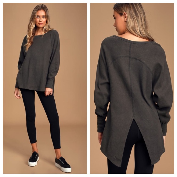 FREE PEOPLE BOHO TUNIC OVERSIZED PULLOVER TOP A2C - Picture 9 of 16